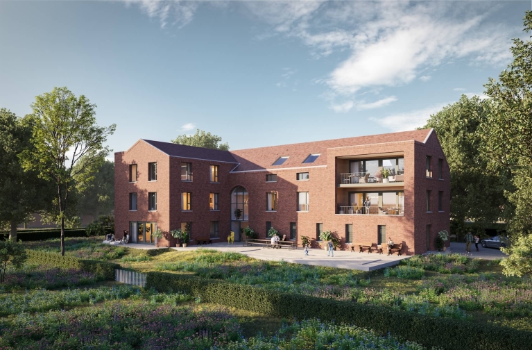 Impressie weidezijde Hoeve Mirabelle